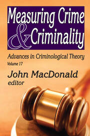 Measuring Crime and Criminality book cover
