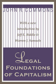Legal Foundations of Capitalism book cover