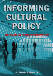 Informing Cultural Policy: The Information and Research Infrastructure book cover
