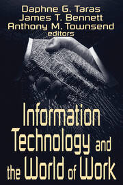 Information Technology and the World of Work book cover