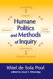 Humane Politics and Methods of Inquiry book cover