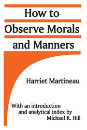 How to Observe Morals and Manners book cover