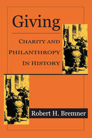 Giving: Charity and Philanthropy in History book cover