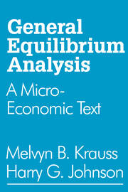 General Equilibrium Analysis: A Micro-Economic Text book cover