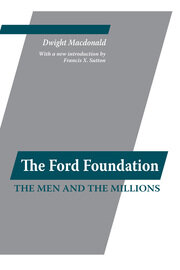 Ford Foundation book cover