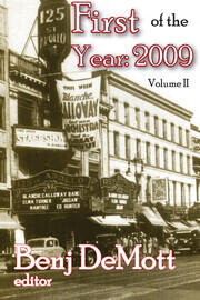 First of the Year: 2009: Volume II book cover