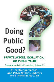 Doing Public Good?: Private Actors, Evaluation, and Public Value book cover