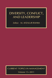 Diversity, Conflict, and Leadership book cover