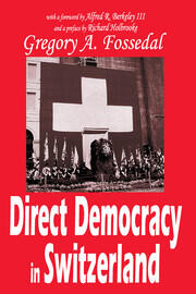 Direct Democracy in Switzerland book cover