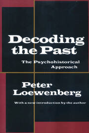 Decoding the Past: The Psychohistorical Approach book cover
