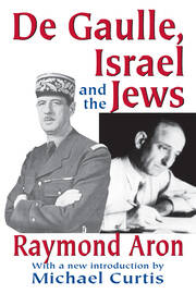 De Gaulle, Israel and the Jews book cover