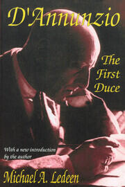 D'Annunzio: The First Duce book cover