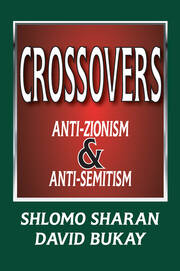 Crossovers: Anti-zionism and Anti-semitism book cover