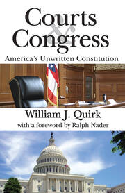 Courts and Congress: America's Unwritten Constitution book cover