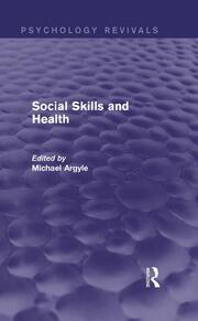 Social Skills and Health (Psychology Revivals) book cover