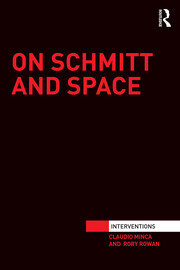 On Schmitt and Space book cover