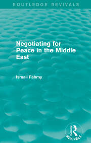 Negotiating for Peace in the Middle East (Routledge Revivals) book cover