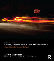 Crime, Desire and Law's Unconscious: Law, Literature and Culture book cover