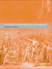 Advanced Mathematical Economics book cover