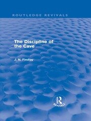 The Discipline of the Cave (Routledge Revivals) book cover