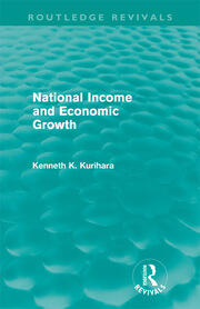 National Income and Economic Growth (Routledge Revivals) book cover