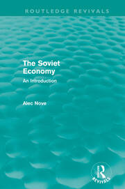 The Soviet Economy (Routledge Revivals) book cover