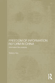 Freedom of Information Reform in China: Information Flow Analysis book cover