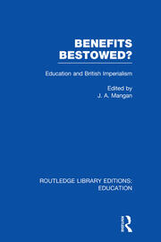 Benefits Bestowed?: Education and British Imperialism book cover