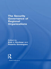 The Security Governance of Regional Organizations book cover