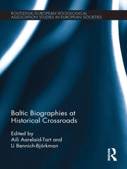 Baltic Biographies at Historical Crossroads book cover