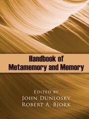 Handbook of Metamemory and Memory book cover