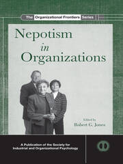 Nepotism in Organizations book cover