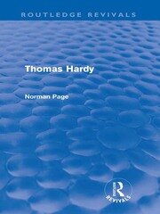 Thomas Hardy (Routledge Revivals) book cover