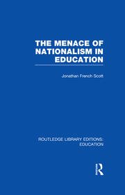 The Menace of Nationalism in Education book cover