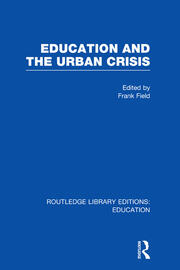 Education and the Urban Crisis book cover