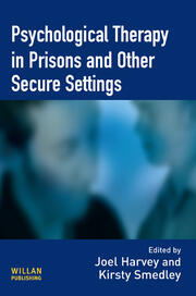 Psychological Therapy in Prisons and Other Settings book cover