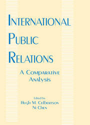 International Public Relations: A Comparative Analysis book cover