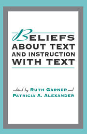 Beliefs About Text and Instruction With Text book cover