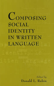 Composing Social Identity in Written Language book cover