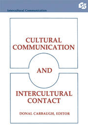 Cultural Communication and Intercultural Contact book cover