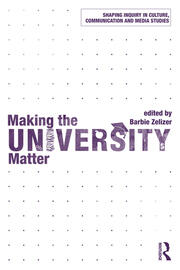 Making the University Matter book cover