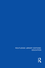Routledge Library Editions: Education Mini-Set C: Early Childhood Education 5 vol set book cover