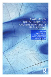 Evaluation for Participation and Sustainability  in Planning book cover