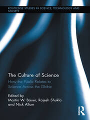 The Culture of Science: How the Public Relates to Science Across the Globe book cover