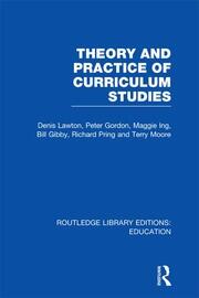 Theory and Practice of Curriculum Studies book cover