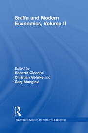 Sraffa and Modern Economics, Volume II book cover