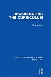 Regenerating the Curriculum book cover