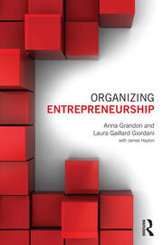 Organizing Entrepreneurship book cover