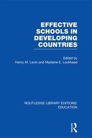 Effective Schools in Developing Countries book cover