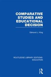 Comparative Studies and Educational Decision book cover